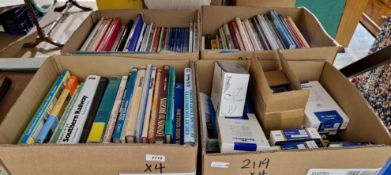 Collection of hardback books, photographs and diecast vehicles, all relating to transport