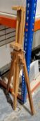 Mabef wooden folding artists easel