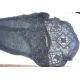 Victorian capelet heavily embellished with faux jet beads, faux jet fringe, rosettes, bearing - Image 3 of 5