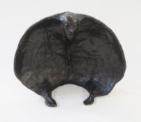 Madeleine Rampling bronze sculpture, Greek god Diephobus, signed Rampling 6/6 to reverse, 24cm
