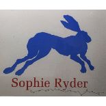 After Sophie Ryder (British, b.1963) Lithograph in colours Three pages from a limited edition