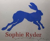 After Sophie Ryder (British, b.1963) Lithograph in colours Three pages from a limited edition
