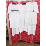 Various Victorian/Edwardian undergarments to include four pairs of cotton bloomers, two small