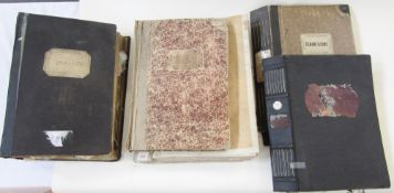 French Circa 1930s Fabric Sample Book, comprising 103 pages, double sided with samples displaying