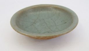 Katharine Pleydell-Bouverie (1895-1985), a small stoneware celadon glazed circular dish, the