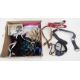 Large quantity of vintage belts, gloves and a small box of buttons ( 2 boxes) - Image 1 of 5