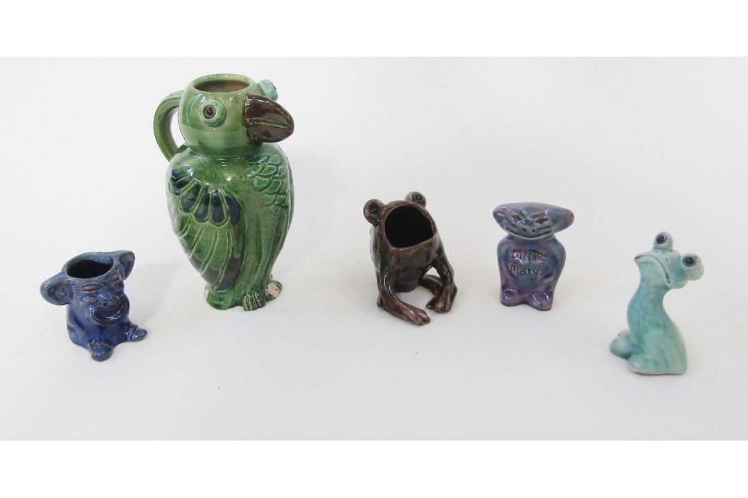 Collection of Barnstaple Art Pottery, mostly William Baron Barnstaple, circa 1900, comprising: an - Image 1 of 6