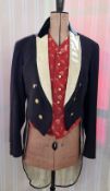 Gent's tailcoat with Bullingdon Club buttons, ( the Bullingdon Club was established in 1780 as a
