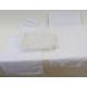 Two collars with crochet borders, a whitework collar, a large embroidered linen cloth, a crochet - Image 1 of 3