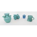 Collection of William Baron Barnstaple Art Pottery, late 19th/early 20th century, comprising a