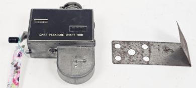 Mid-century ticket machine for the Dart Pleasure Craft 1061, with Keith Edmondson label, 21cm wide
