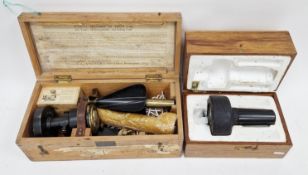 Walker's ' Excelsior ' IV patent log, by Thomas Walker & Sons, fitted in its wooden box, together