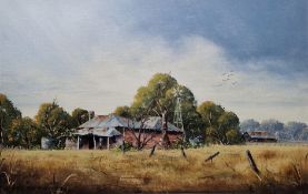 Kaye Charles-Roberts (Australian, 20th century) Oil on board 