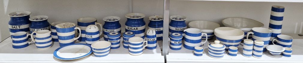 Large group of T.G. Green Cornish Ware and other related items, printed black and green marks,