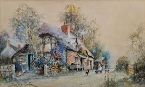 Joseph Hughes Clayton (1870-1930) Watercolour 