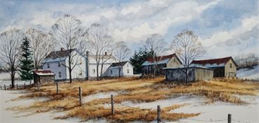 W. Ralph Murray (American, 20th century) Watercolour 