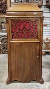 Edison Amberola phonograph, no.2720 type SM model A in mahogany caddy top case with pierced scroll