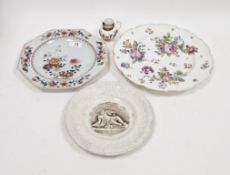 Chinese Export famille rose plate, 18th century, 21.3 cm diam.; a Derby (Stevenson & Hancock)