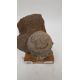 Carved stone Bodhisattva head fragment, possibly Gandhara region & 4th Century, the hair with - Image 4 of 11