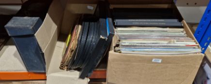 Collection of vinyl LP's, mostly classical with some comedy, easy listening, and film soundtracks,