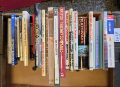 Railway and aviation interest to include The Pilots Air Traffic Control Handbook, The Biography of
