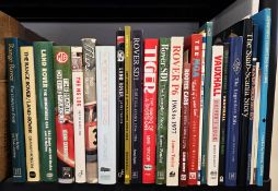 Motoring interest to include Books on the MGB, Triumph, The MGA, Rover P6, some being Tiger, Rover