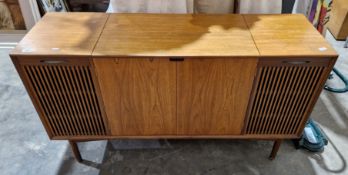 V Mid-century Decca FS Stereo radiogram, model no. SRG700.FS, serial no. 299930, the teak cabinet
