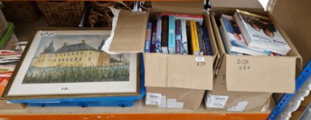 Large collection of hardback cookery books together with a collection of mid-20th century 'The