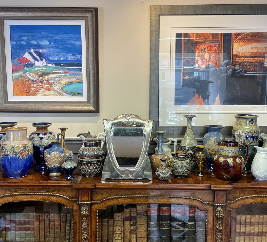 Collectables & Antiques Auction Including A Large Collection Of Royal Doulton, Modern Pictures & Much More