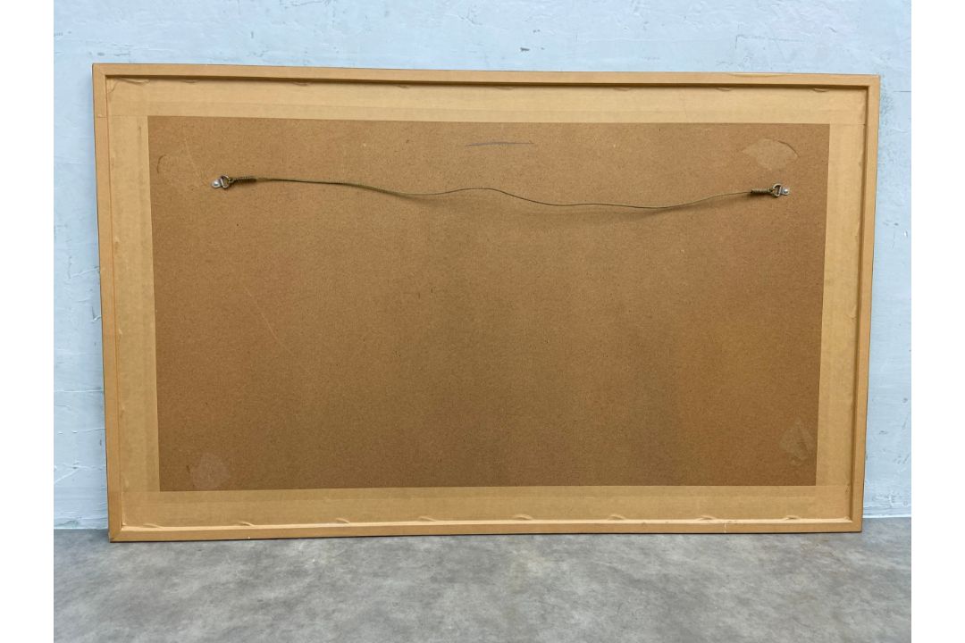 Three contemporary abstract photographic prints framed as a triptych. 111x67cm. - Image 5 of 5