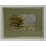 A 19th century watercolour after the original painting titled 'The First Peep of Grasmere from the