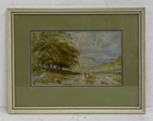 A 19th century watercolour after the original painting titled 'The First Peep of Grasmere from the