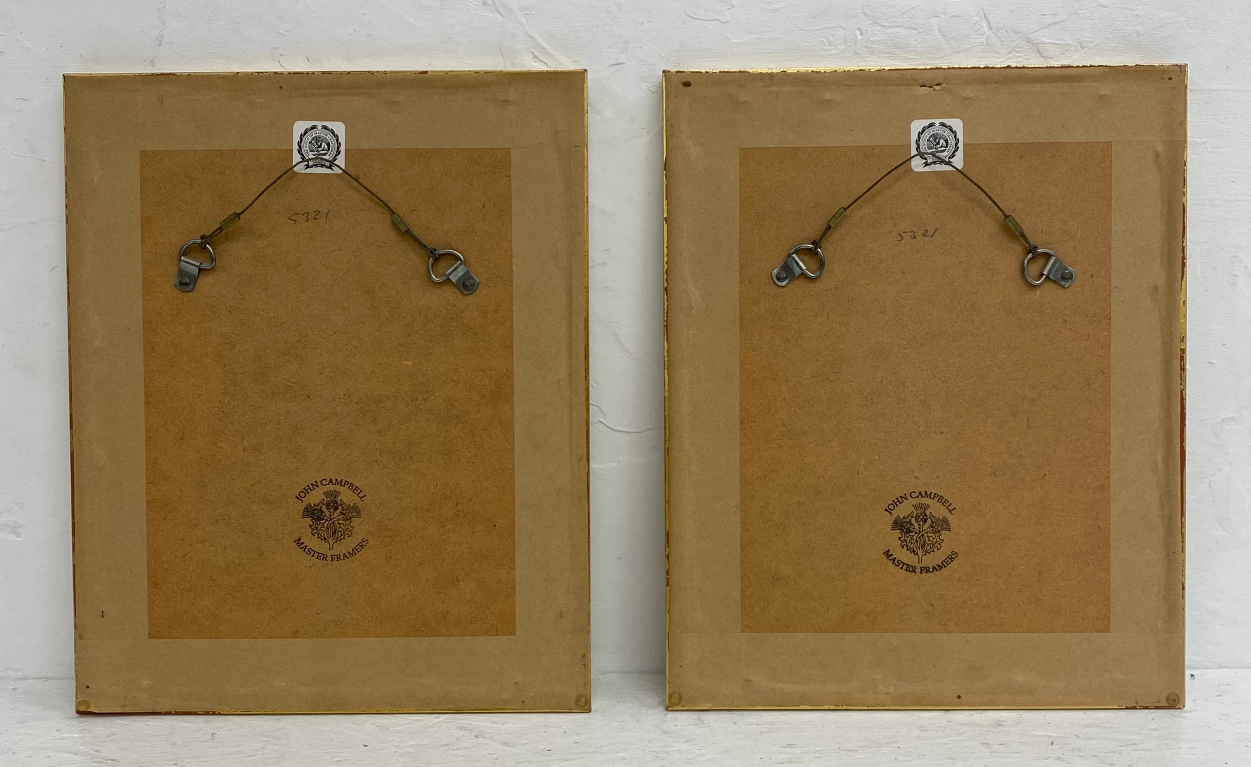 A pair of French 18th century hand coloured engravings depicting early hot air balloon flights by - Image 6 of 6