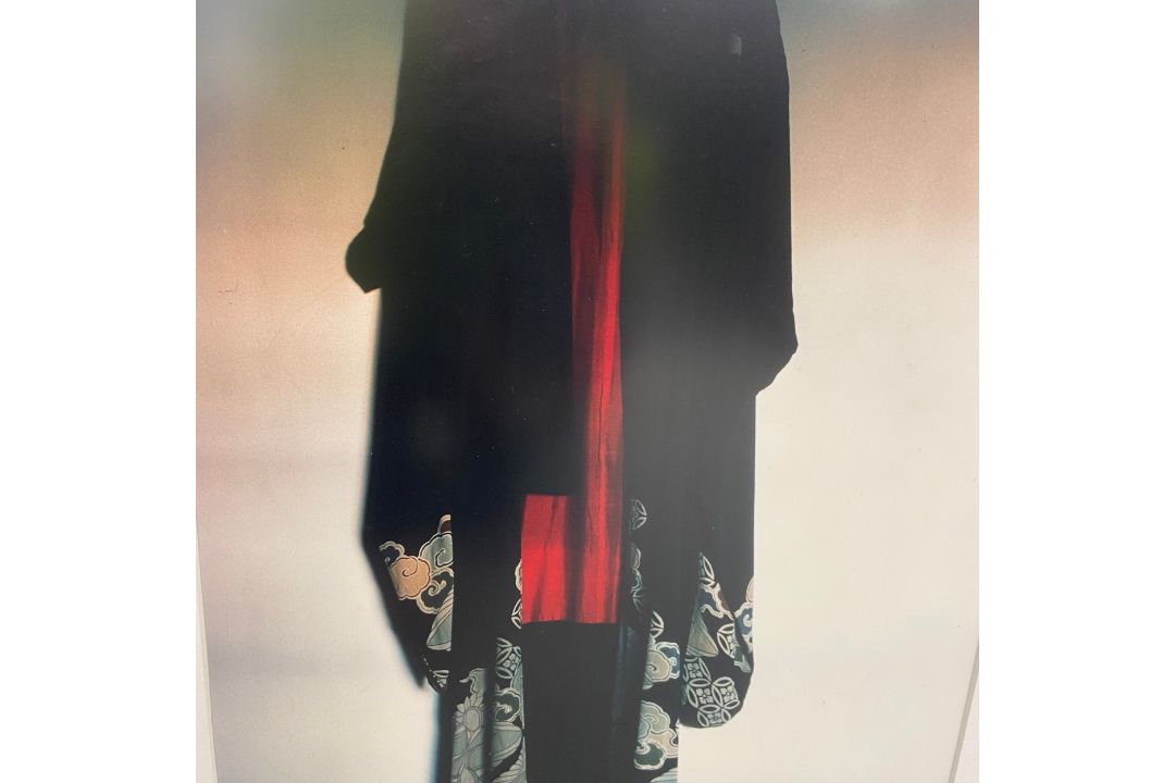 Three contemporary abstract photographic prints framed as a triptych. 111x67cm. - Image 3 of 5