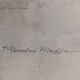 T Gordon Moffat, ink and wash, Lake Annecy, signed and inscribed to the reverse. 53x45cm. - Image 4 of 6