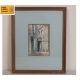 A framed and glazed watercolour study, figures in a classical architectural setting, signed Keene. - Image 1 of 5