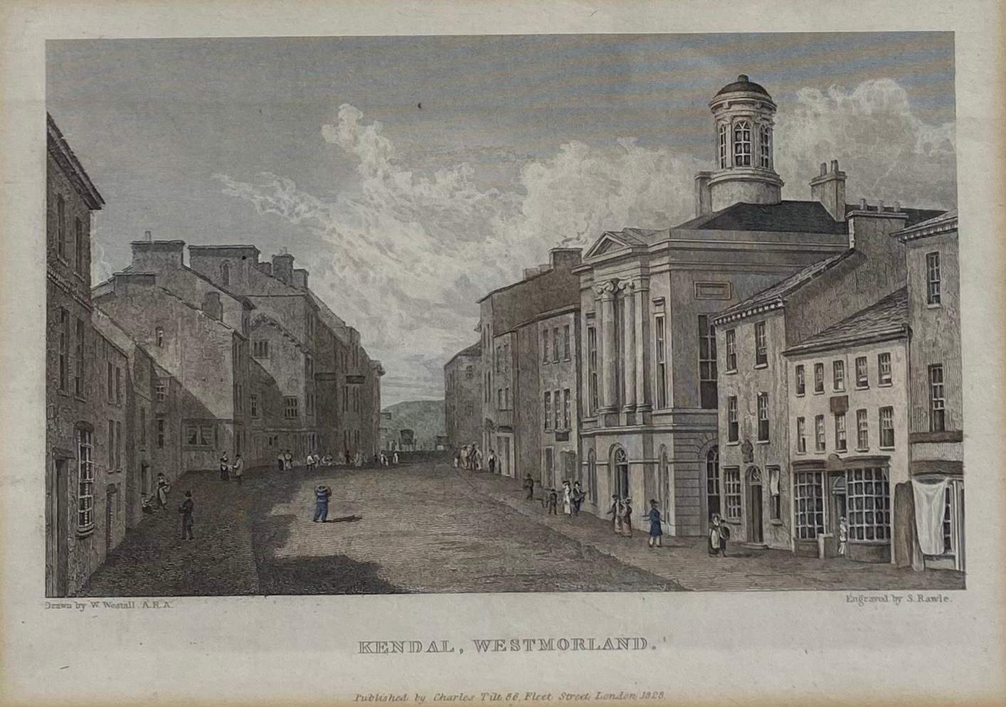 Five 19th century and later hand coloured engravings. All framed and glazed. H.28 W.38cm largest - Image 3 of 7