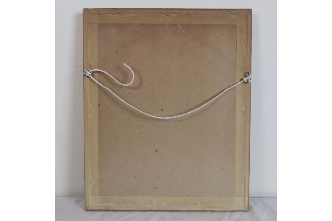A framed and glazed watercolour study, figures in a classical architectural setting, signed Keene. - Image 5 of 5