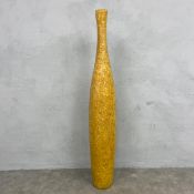 A very large vintage floor standing composite resin millefiori vase. H.151cm.