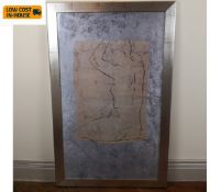 A large contemporary framed and glazed lithograph, classical splendour II, signed Augustine in