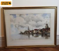 Louis van Staaten AKA Norris Fowler Willatt (1859-1924), a late 19th/early 20th century watercolour,