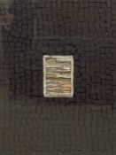 Guy Leclef (b.1962), a contemporary mixed media collaged and painted card and paper artwork titled