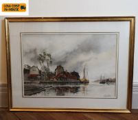 Louis van Staaten AKA Norris Fowler Willatt (1859-1924), a late 19th/early 20th century watercolour,