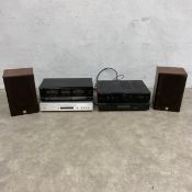 A matched HI-FI system to include a Cambridge Audio Azure 351C CD player, Azure 650T and A300