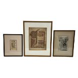 An original contemporary pen and ink drawing for The Sunday Times by Michael Heath together with a