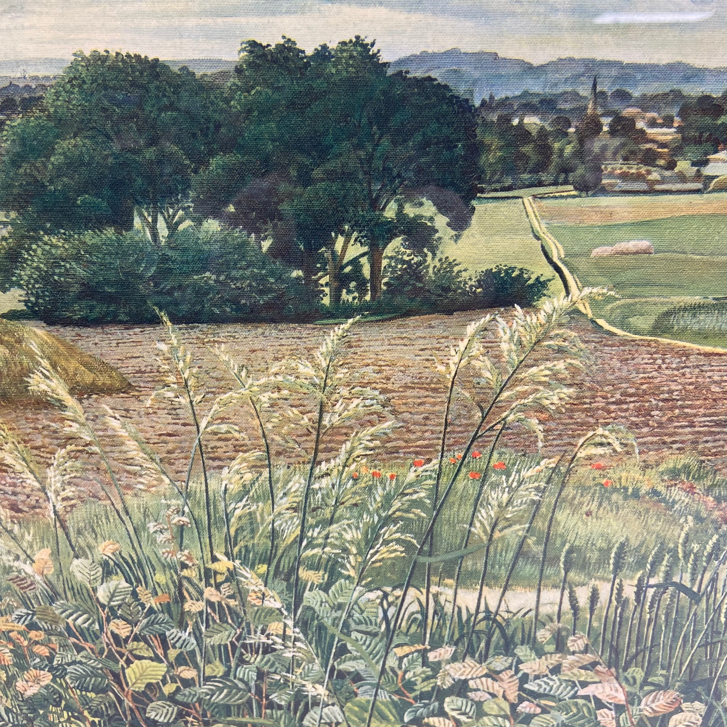 A mixed lot of art prints after the original paintings by Roland Hillier, Marc Chagall and others. - Image 15 of 27