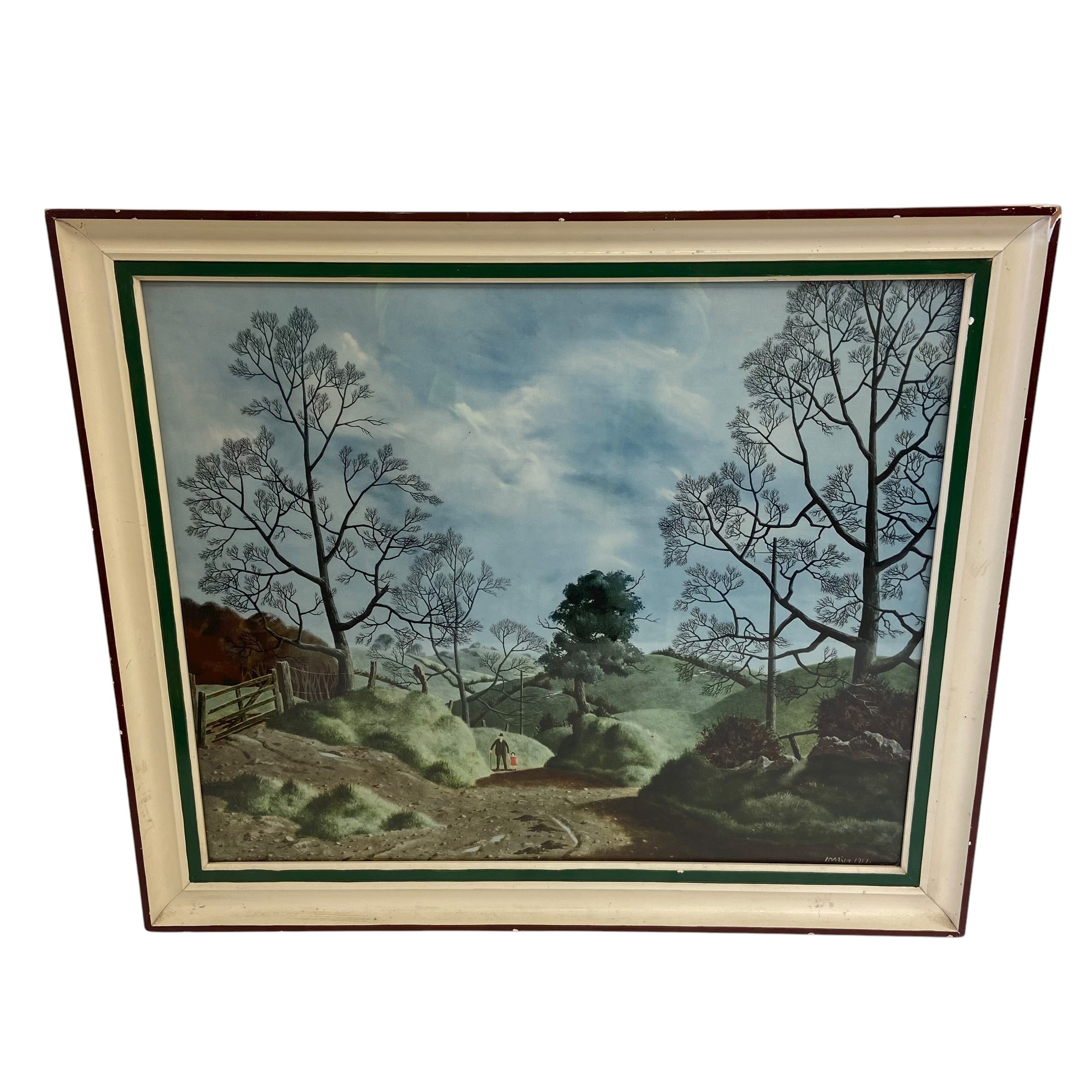 A mixed lot of art prints after the original paintings by Roland Hillier, Marc Chagall and others. - Image 2 of 27