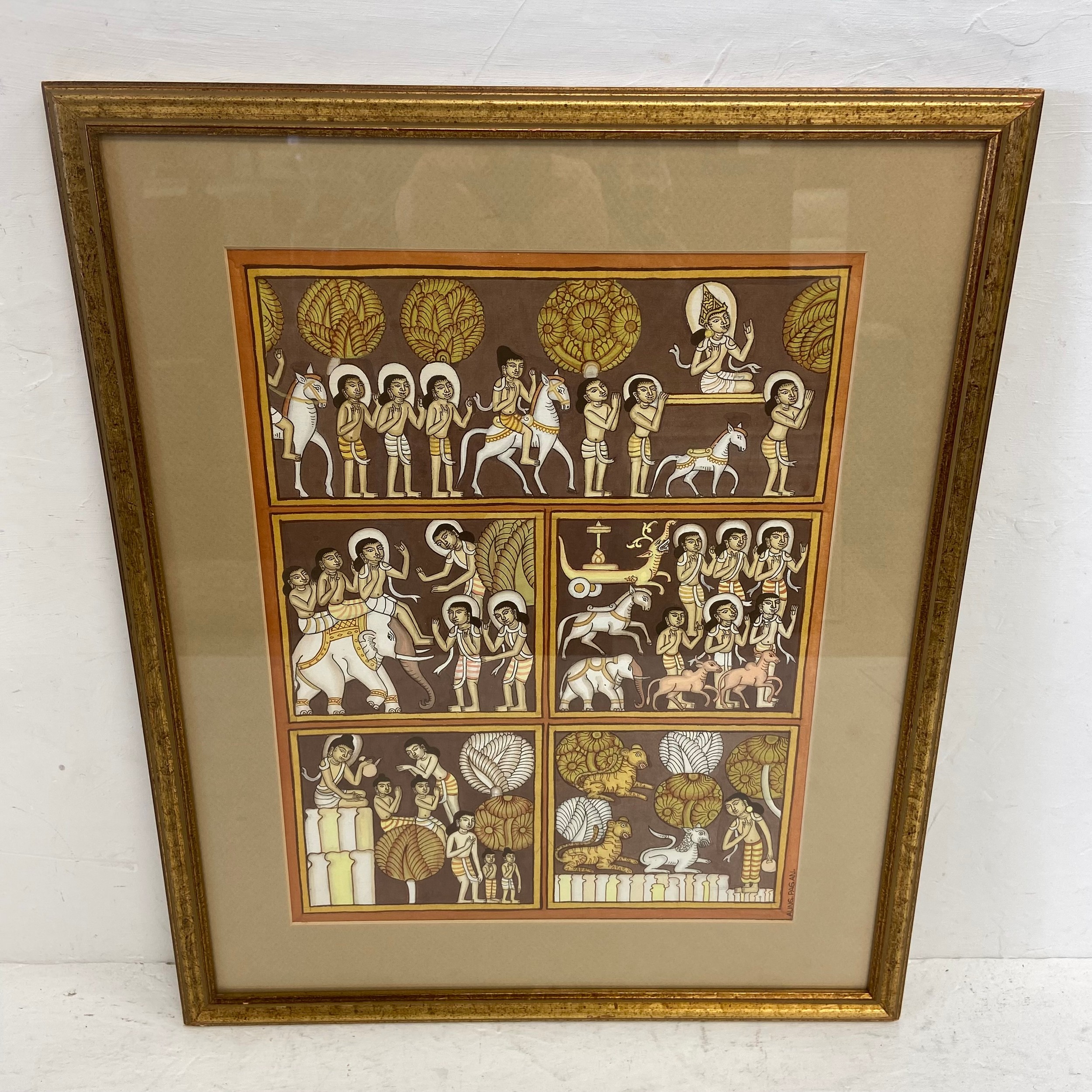 A mixed lot of art prints after the original paintings by Roland Hillier, Marc Chagall and others. - Image 17 of 27