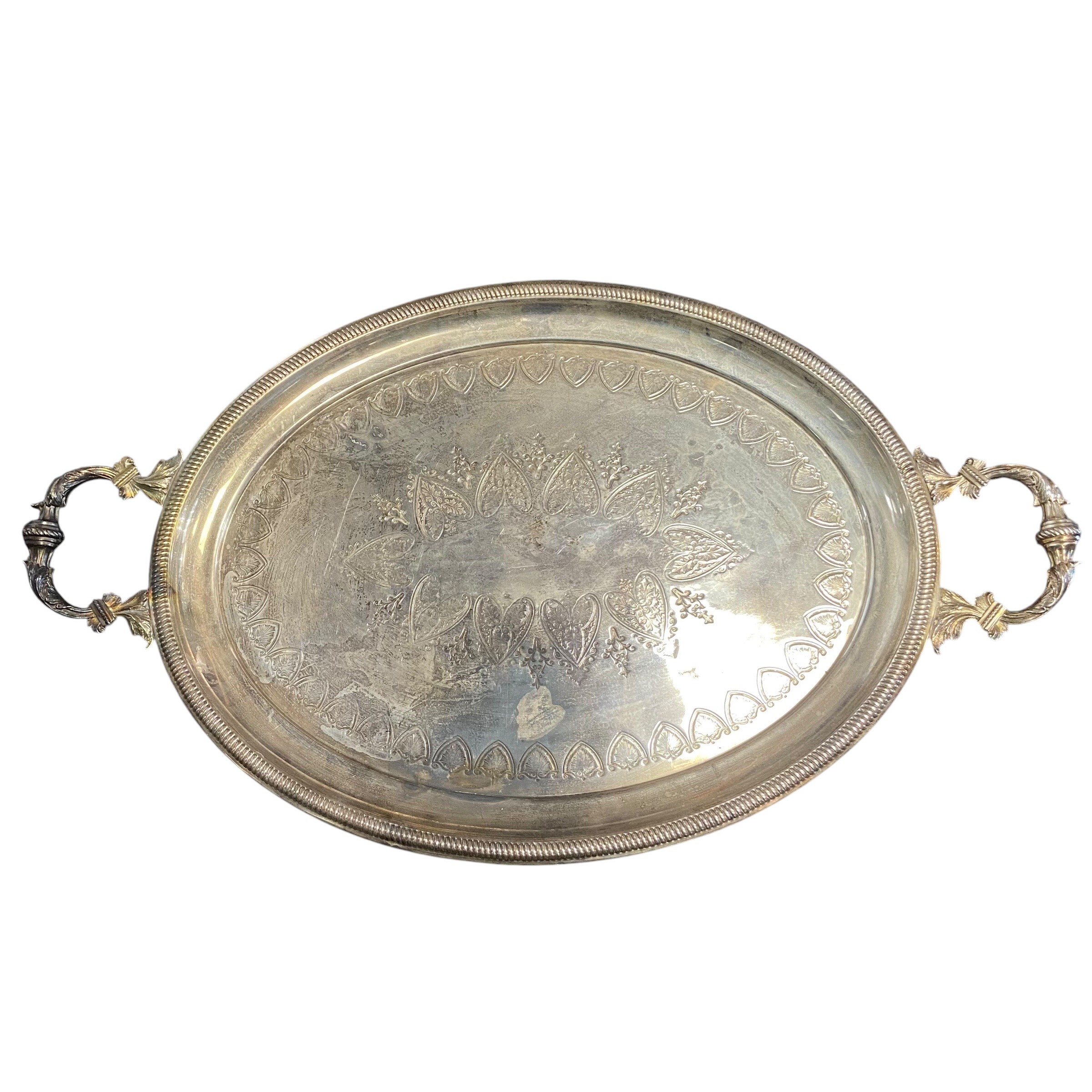 A mixed collection of silver plated and other items to include trays, bowls, teapots, cutlery and - Image 6 of 20