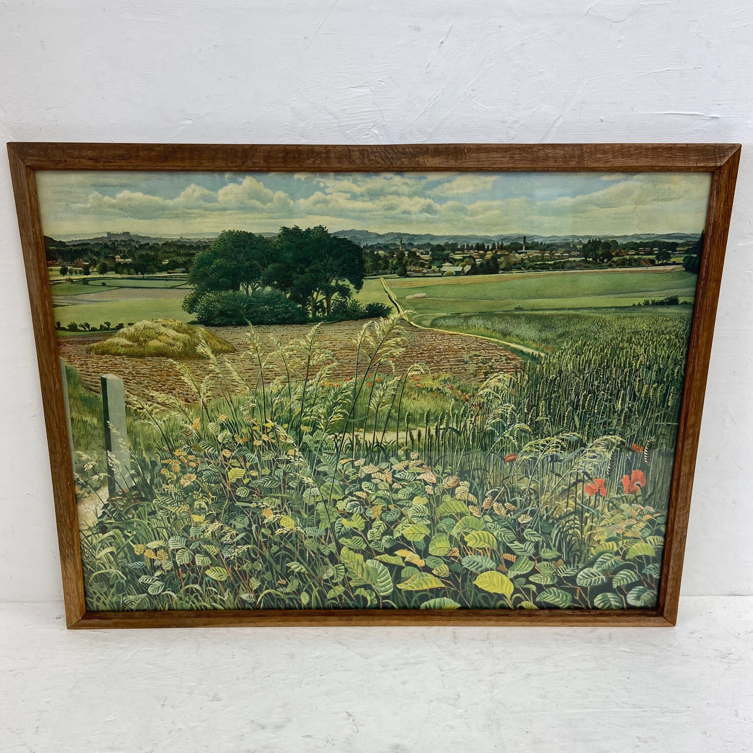 A mixed lot of art prints after the original paintings by Roland Hillier, Marc Chagall and others. - Image 14 of 27